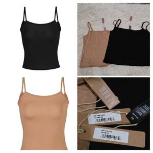 2pcs SKIMS Sleep Camisole Tank Top  3X ONYX & OCHRE NWT